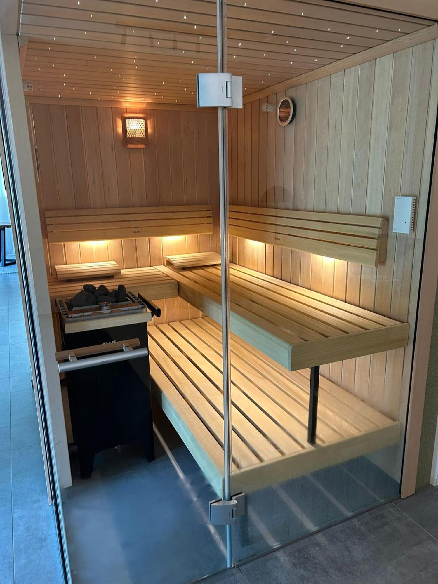 The Forest Retreat- Luxurioese Ferienwohnung Mit Privater Sauna Wermelskirchen Exterior foto